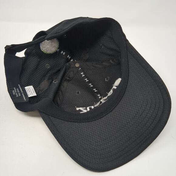 Credenz Bayer Strapback Baseball Cap Black One Size Adjustable Under Armour - Picture 7 of 9